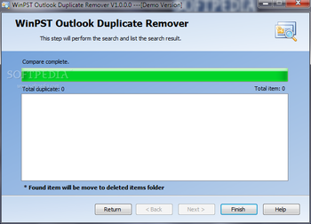 WinPST Outlook Duplicate Remover screenshot 5