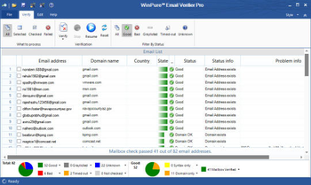 WinPure Email Verifier Pro screenshot