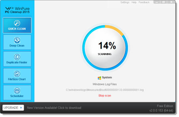 WinPure PC Cleanup 2015 screenshot 2