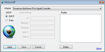 WinQuickIP screenshot