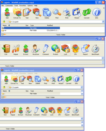 WinRAR 3.40 GUI Patch screenshot 2