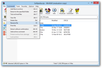 WinRAR screenshot 3