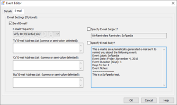WinReminders screenshot 7