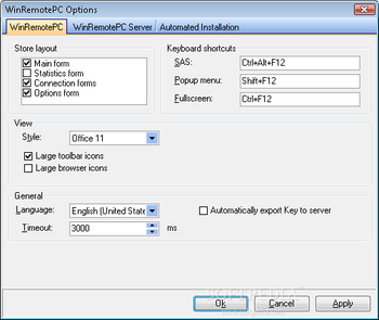 WinRemotePC screenshot 2