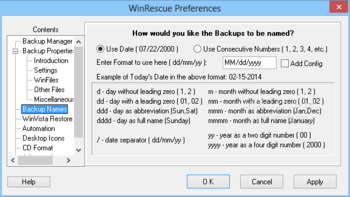 WinRescue Vista screenshot 12