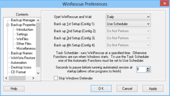 WinRescue Vista screenshot 13