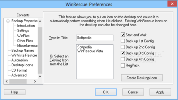 WinRescue Vista screenshot 14
