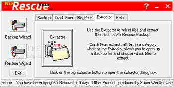 WinRescue Vista screenshot 4
