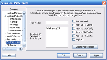 WinRescue XP screenshot 14