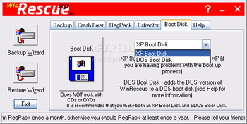 WinRescue XP screenshot 6