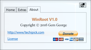 WinRoot screenshot