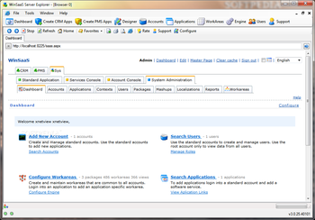 WinSaaS screenshot
