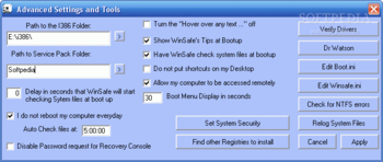 WinSafe XP screenshot 3