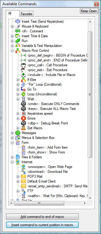 WinScheduler Professional Edition screenshot 2
