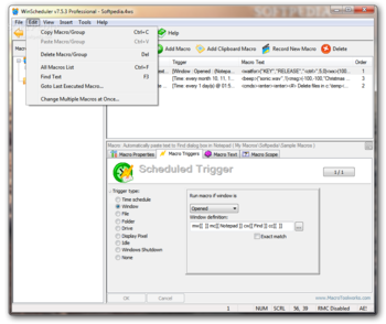 WinScheduler Professional screenshot 3
