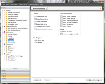 WinSettings Pro screenshot 17