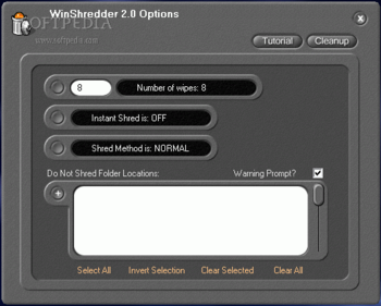 WinShredder screenshot 3