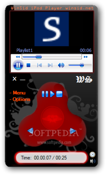 WinSid iPod Player screenshot