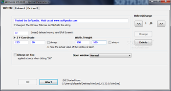 WinSize2 screenshot