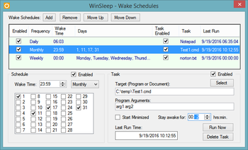 WinSleep screenshot 4