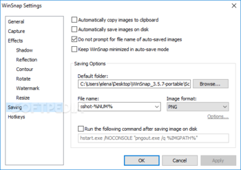 WinSnap Portable Edition screenshot 22