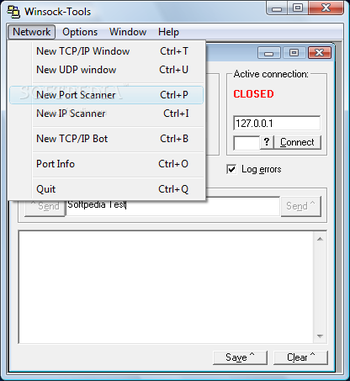 Winsock-Tools screenshot
