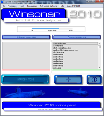 Winsonar screenshot