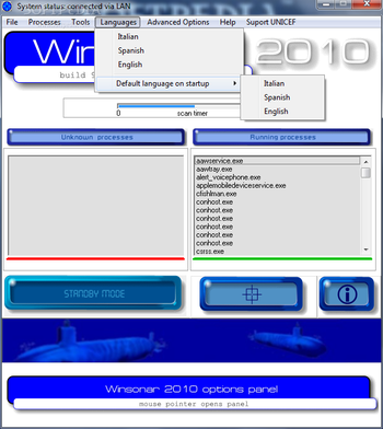 Winsonar screenshot 2