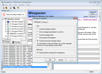 Winspector screenshot 2