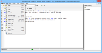 WinSQL screenshot 3