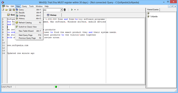 WinSQL screenshot 4