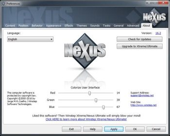 Winstep Nexus Dock screenshot 8