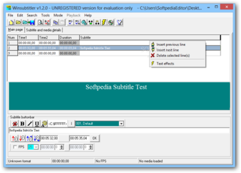 Winsubtitler screenshot