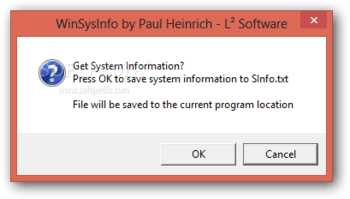 WinSysInfo screenshot