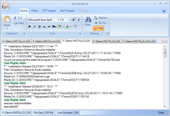 WinTailMulti screenshot 2