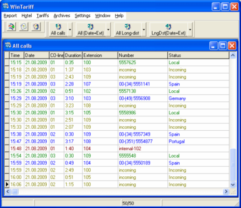 WinTariff screenshot 15