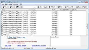 WinTasks Standard screenshot