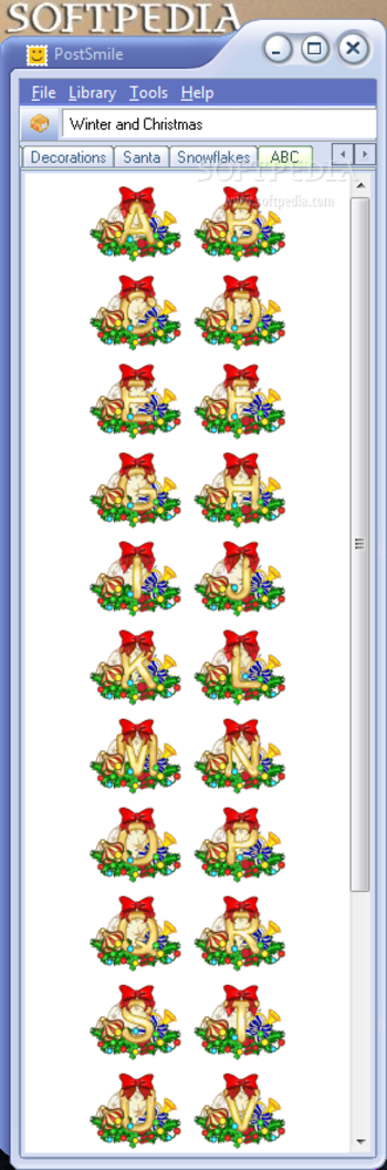 Winter and Christmas Smiley Collection for PostSmile screenshot 6