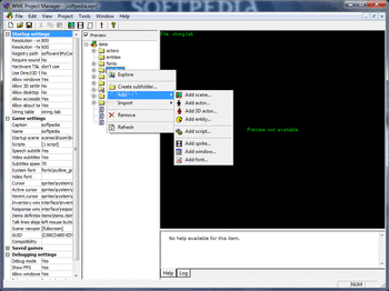 Wintermute Engine Development Kit screenshot 2
