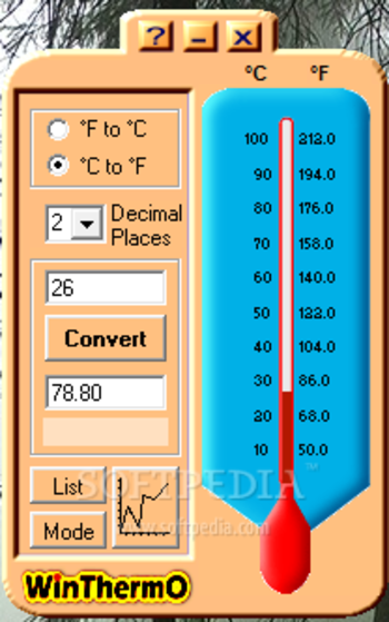 WinThermO Monitor screenshot