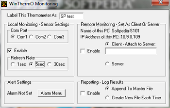 WinThermO Monitor screenshot 3