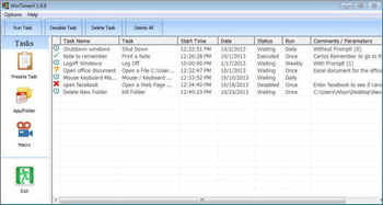 WinTimerX screenshot