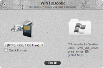 WiNToBootic screenshot