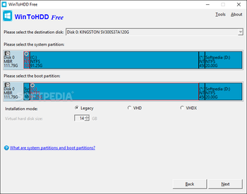 WinToHDD screenshot 3