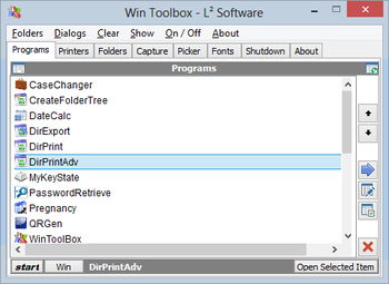 WinToolBox screenshot 2