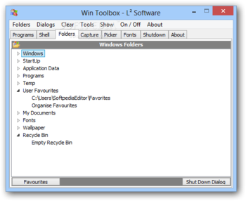 WinToolBox screenshot 2