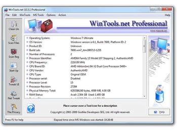 WinTools.net Professional screenshot 2