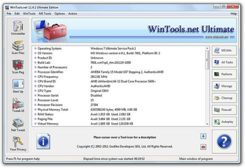 WinTools.net Ultimate Edition screenshot