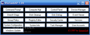 WinToolsXP screenshot