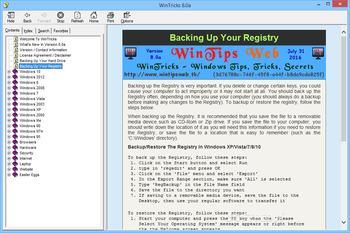 WinTricks screenshot 2